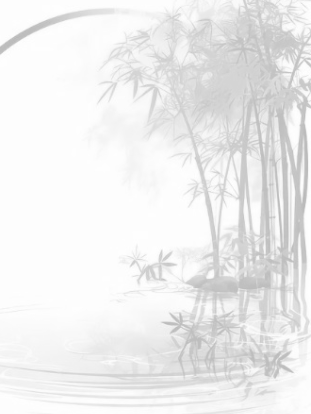 Bamboo Water for Kindle Paperwhite e-reader wallpaper or screensaver featuring zen-wallpaper
