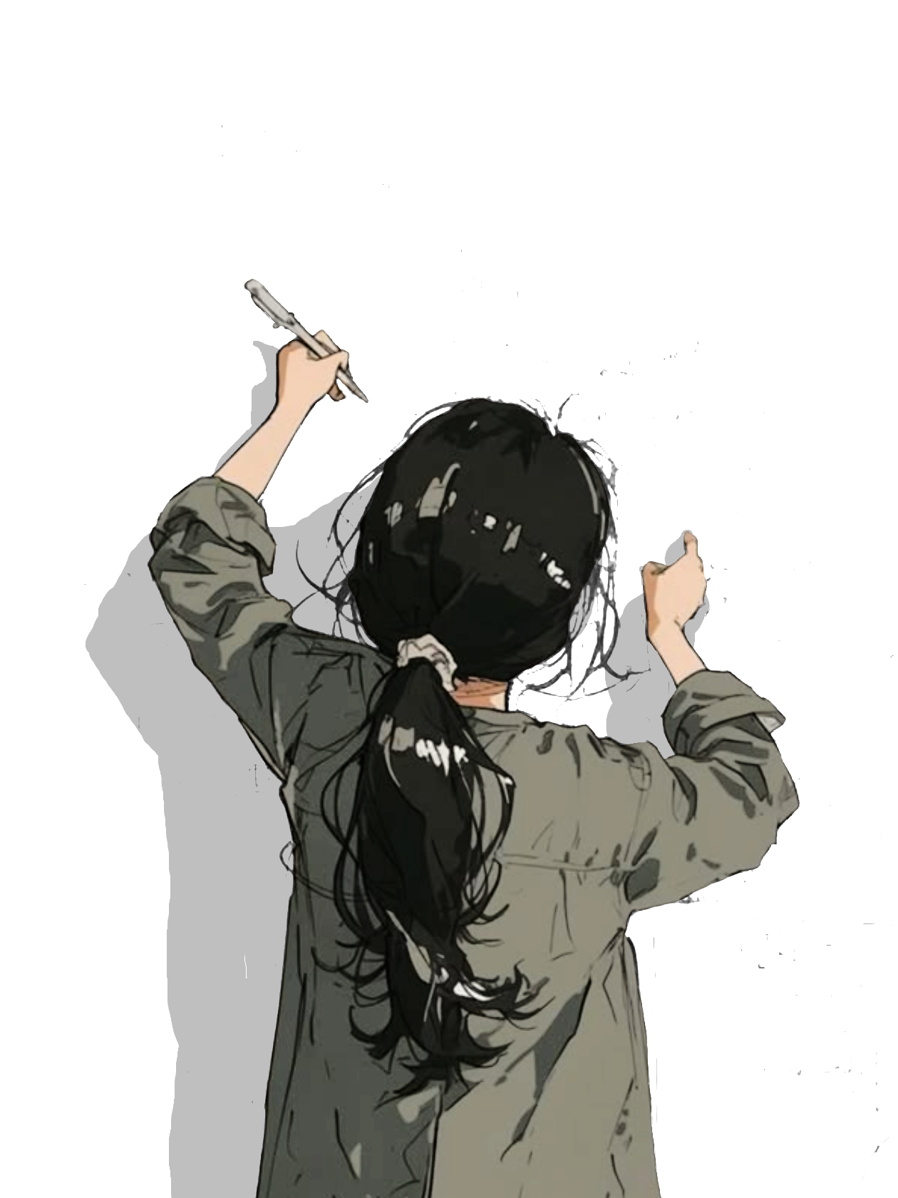 Left-hand artist for Kobo Libra e-reader wallpaper or screensaver featuring png and transparent and more