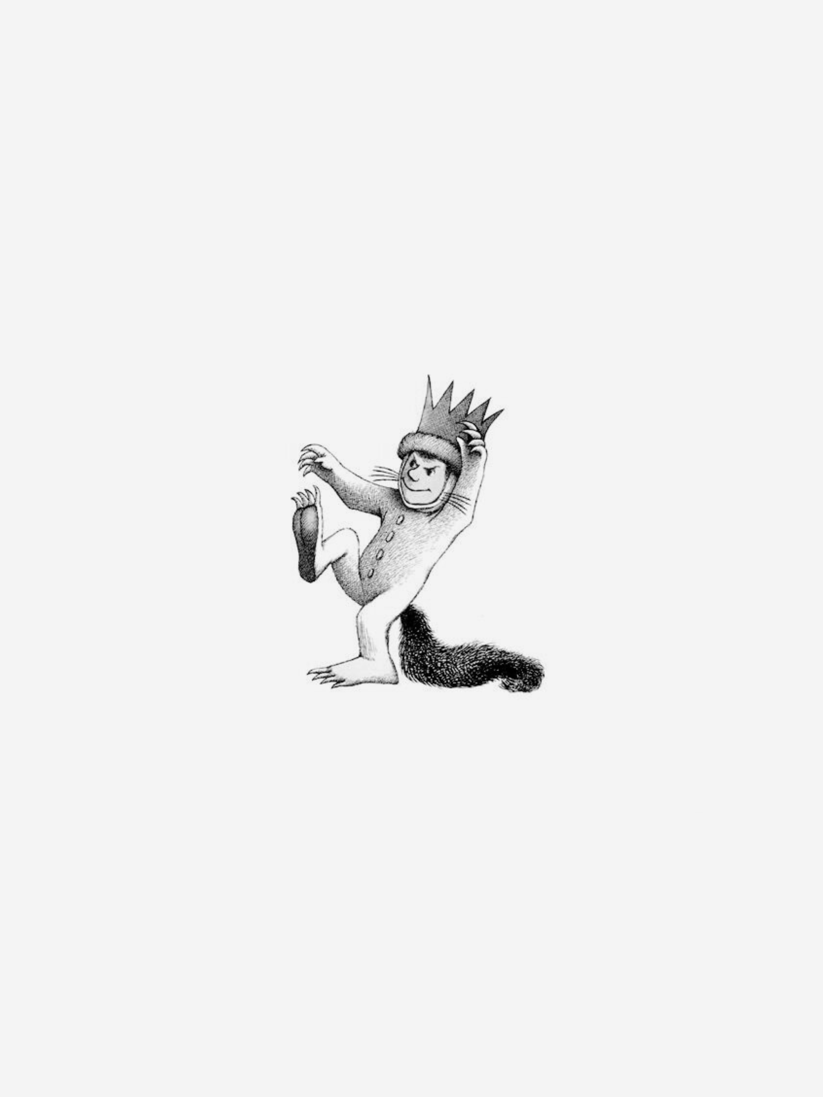 Wild Thing with Crown for Other e-reader wallpaper or screensaver featuring wild thing and illustration and more