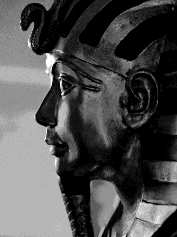 Bust of a pharaoh in profile for Other e-reader wallpaper or screensaver featuring egyptian and pharaoh and more