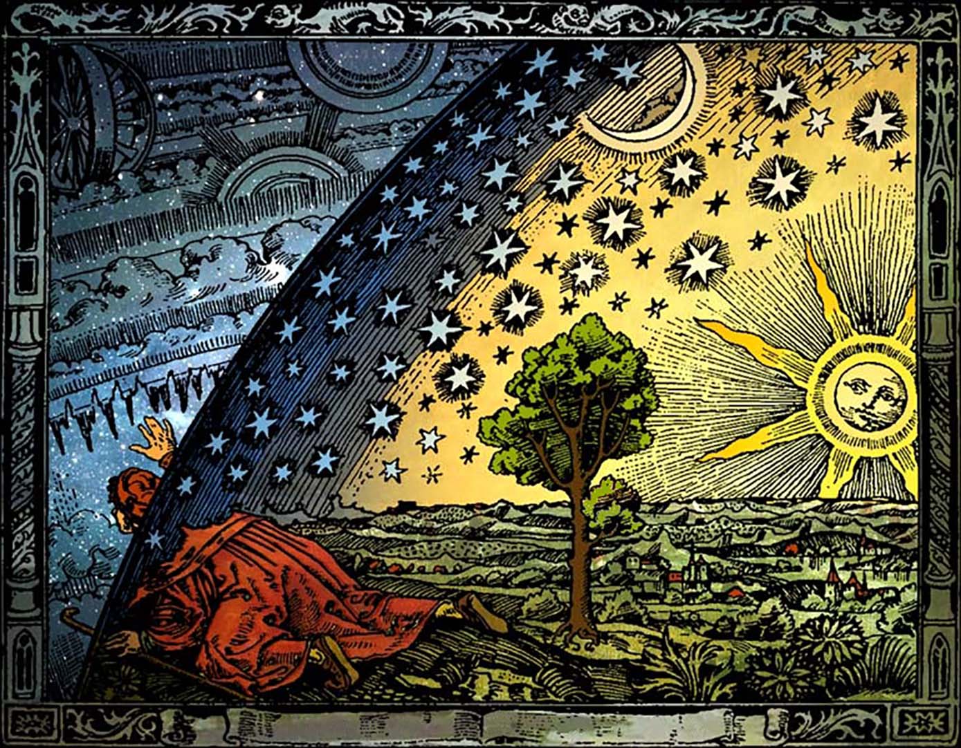 Flammarion for Kobo Libra e-reader wallpaper or screensaver
