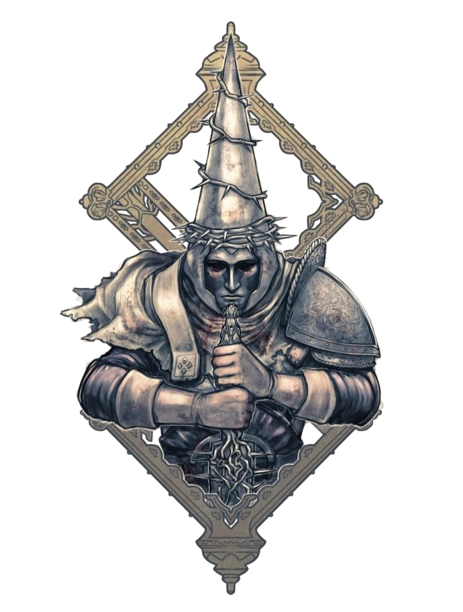 Penitent One holding sword, thorny crown for Other e-reader wallpaper or screensaver featuring penitent and one and more