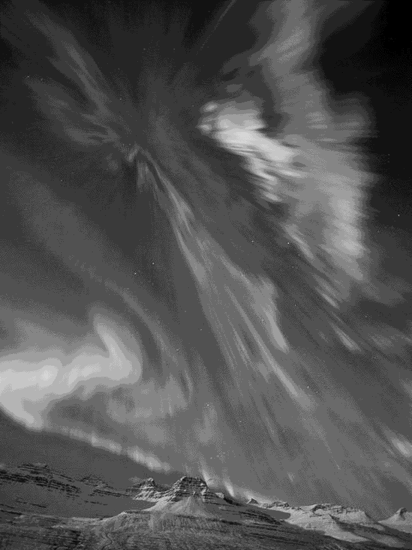 Aurora borealis over snow-covered mountains for Other e-reader wallpaper or screensaver featuring aurora and borealis and more