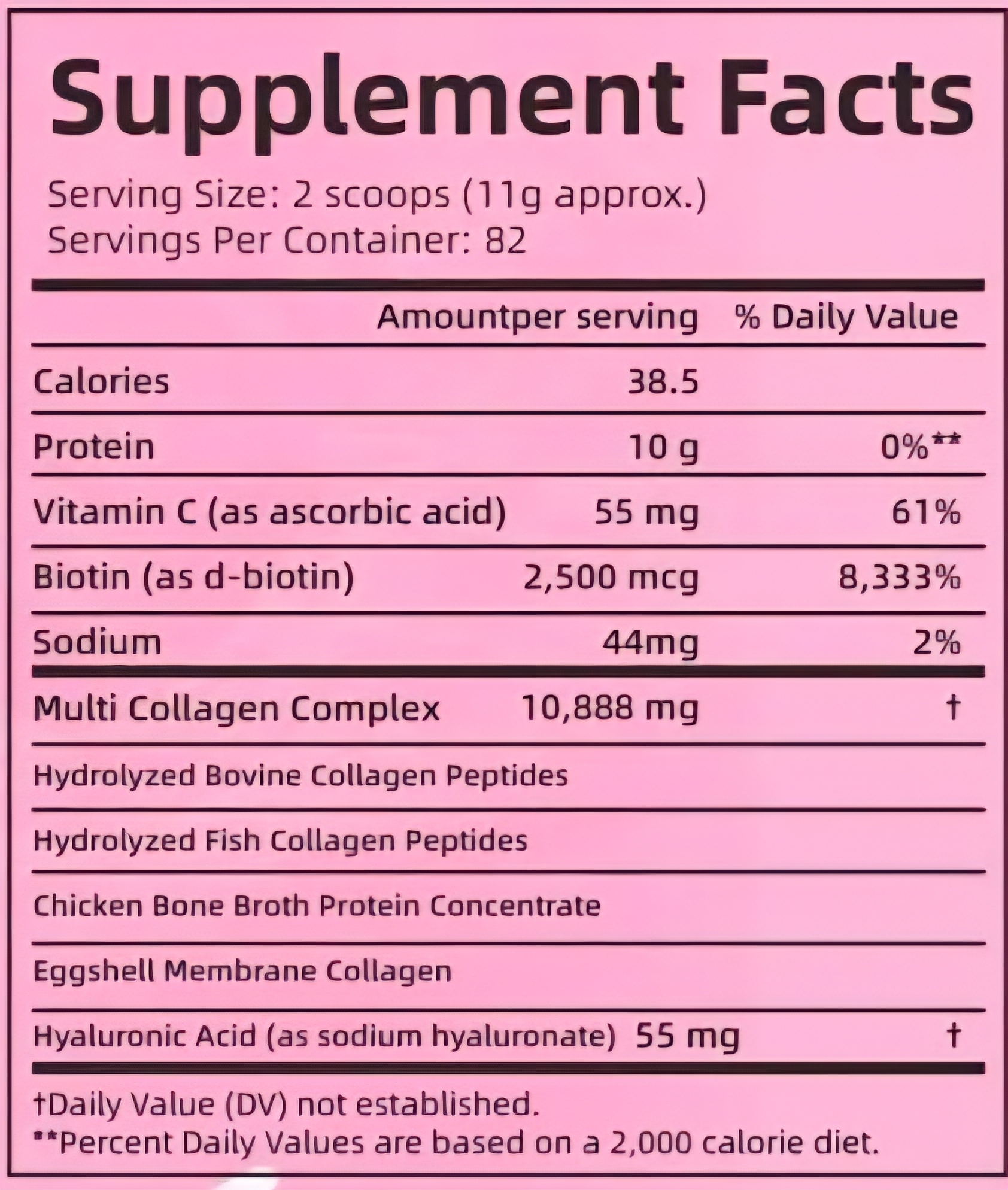 Biyode Multi Collagen Peptides Powder, 907g