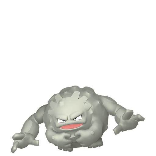 Graveler - Rock/Ground type Pokemon from Pokemon FireRed and LeafGreen with stats, moves, and evolution data