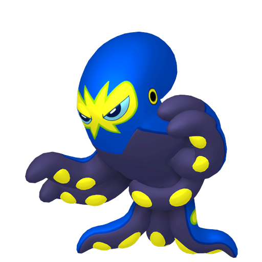 Grapploct - Fighting type Pokemon from Pokemon Sword and Shield with stats, moves, and evolution data