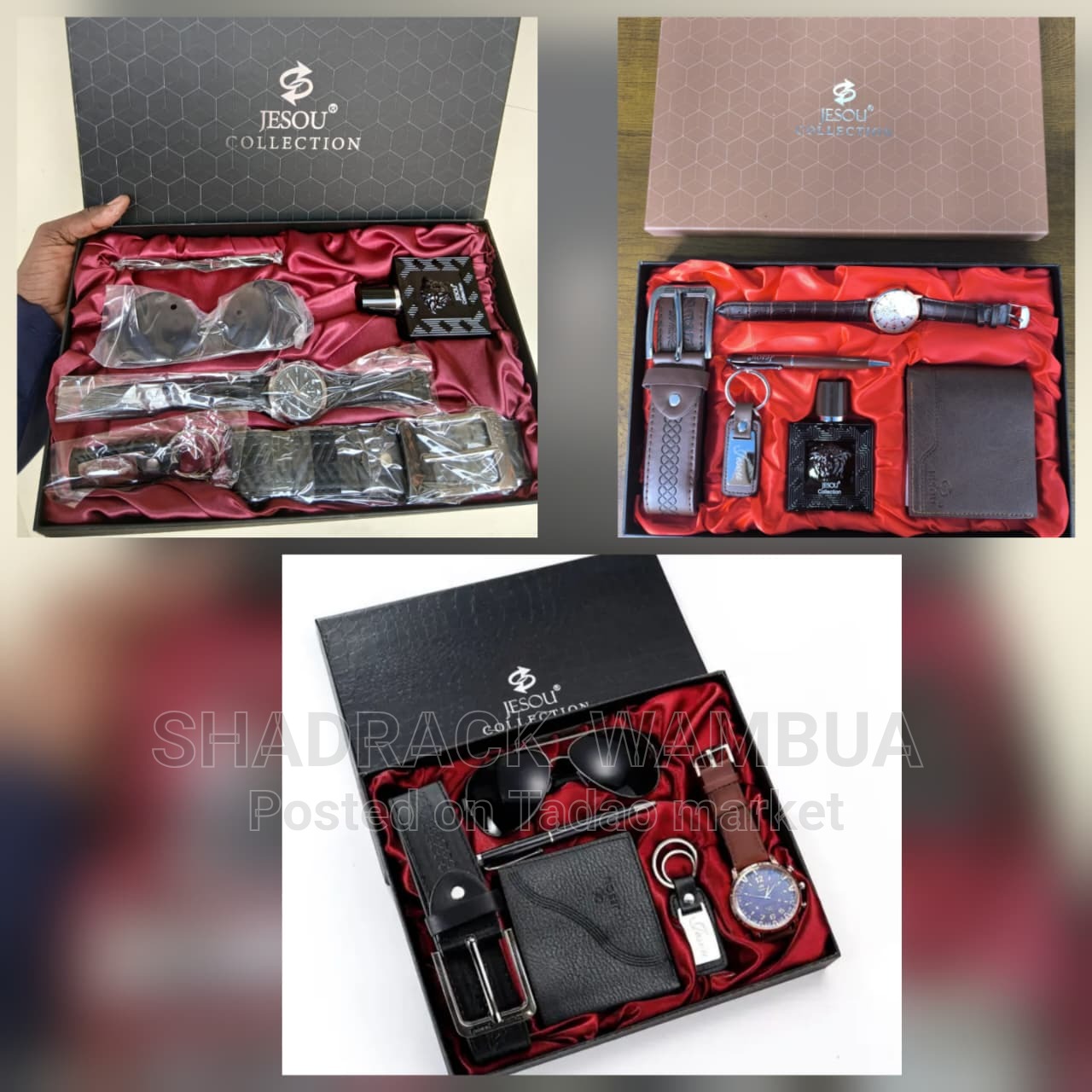 Hot fashion jesou men's gift set 3