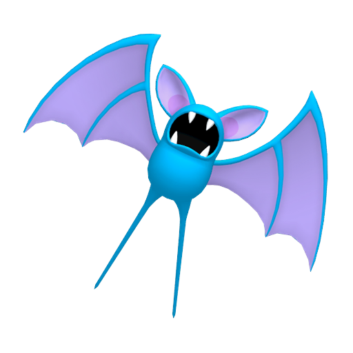 Zubat - Poison/Flying type Pokemon from Pokemon FireRed and LeafGreen with stats, moves, and evolution data