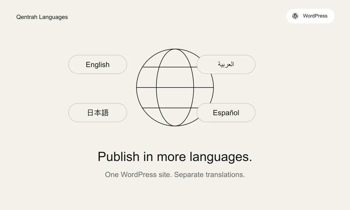 Qentrah Languages