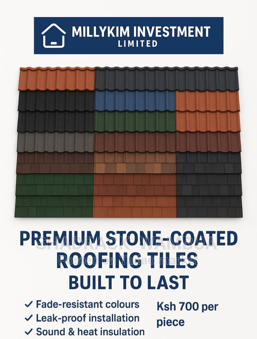 Stone coated roofing tiles 2