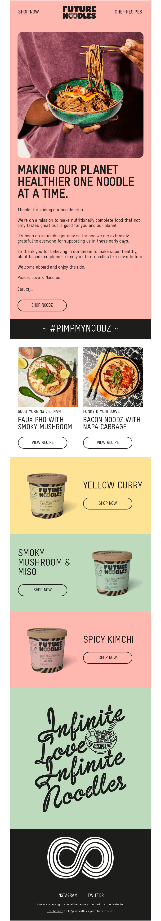 Welcome To Future Noodles
