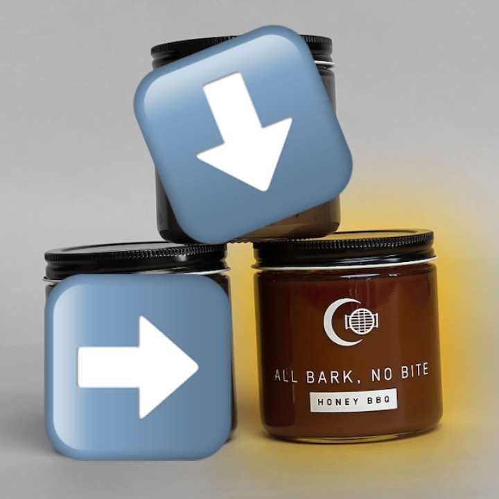 All Bark, No Bite (Texas-ish Honey BBQ Sauce)
