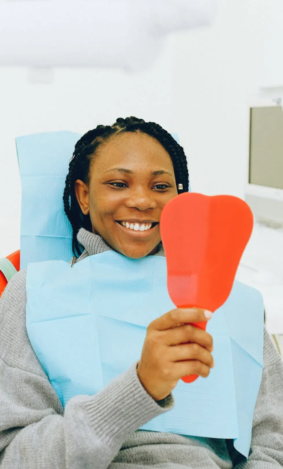 Smiling Orthodontic Patient