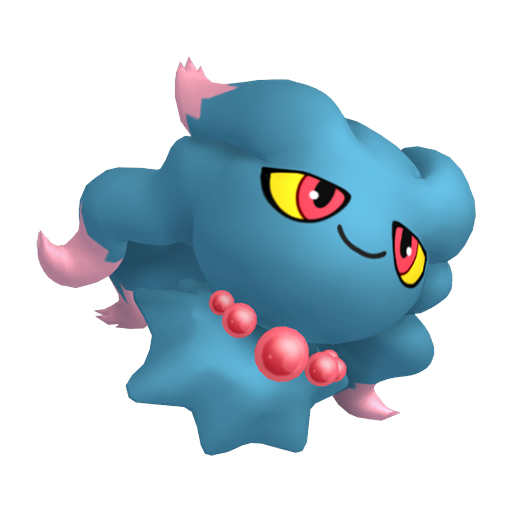 Misdreavus - Ghost type Pokemon from Pokemon Platinum with stats, moves, and evolution data