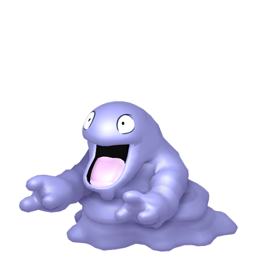 Grimer - Poison type Pokemon from Pokemon FireRed and LeafGreen with stats, moves, and evolution data