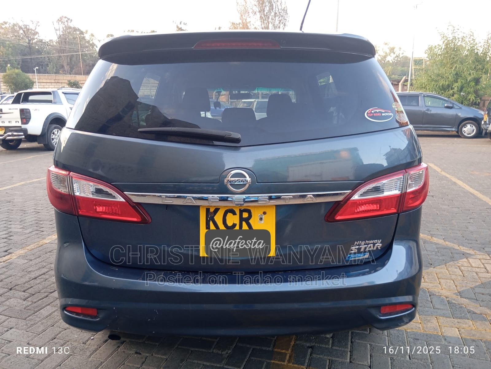 Nissan Lafesta kcr 3