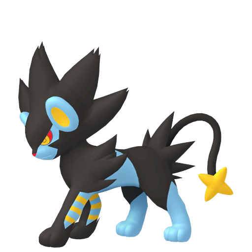 Luxray - Electric type Pokemon from Pokemon Platinum with stats, moves, and evolution data