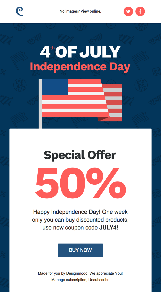 Happy Independence Day Special Offer 50 Off Create A Website Now