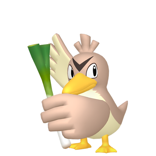 Farfetchd - Normal/Flying type Pokemon from Pokemon FireRed and LeafGreen with stats, moves, and evolution data
