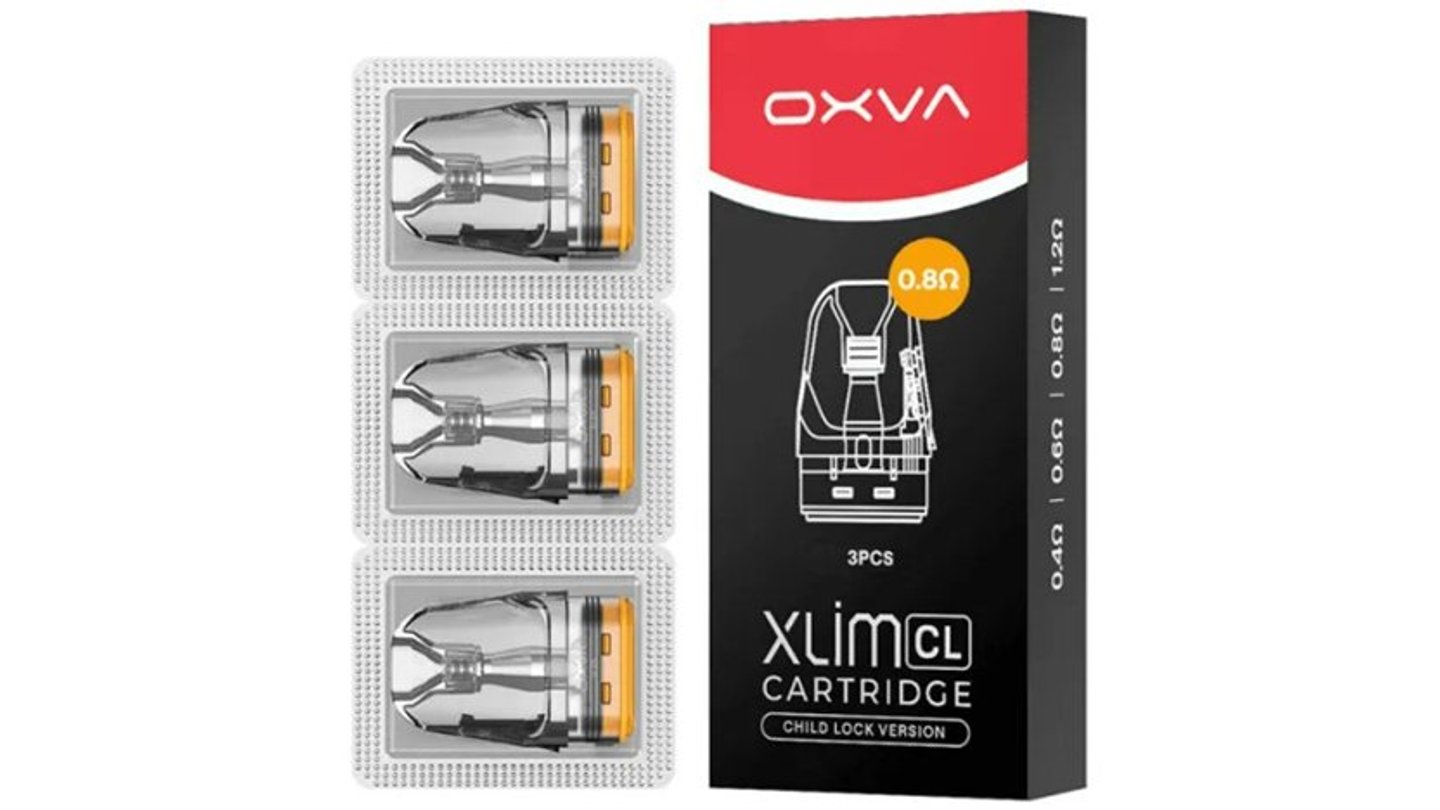 OXVA XLIM CL/V3 POD TOP FILL CARTRIDGE 0,8OHM 2ML 3 kusy