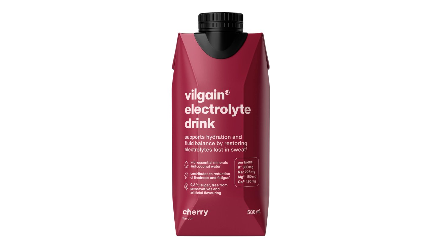Vilgain Electrolyte Drink - Třešeň 500ml