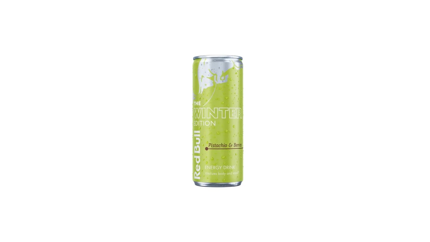 Red Bull - pistachio/berries