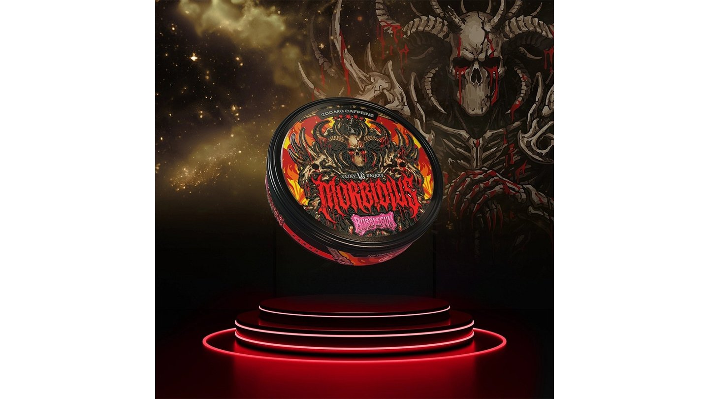 Morbidius „Caffeine Pouches“ Bubblegum