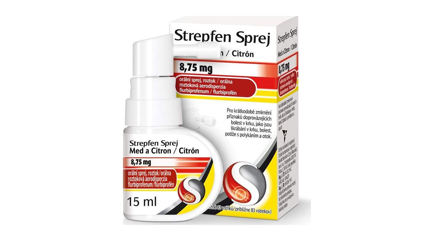 STREPFEN SPREJ MED A CITRON 8,75mg 15ml