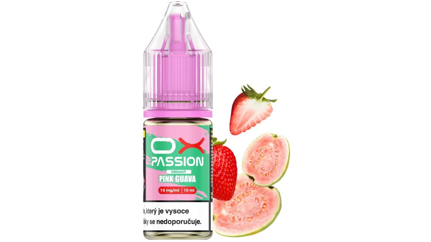 Liquid OXVA OX PASSION Salts Pink Guava 10ml - 10mg