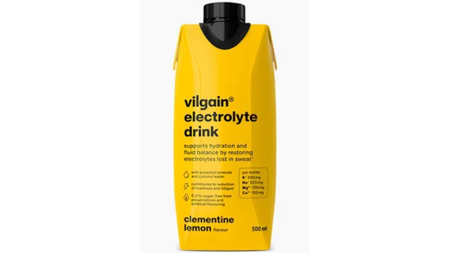Vilgain - electrolyte drink - mandarinka s citronem