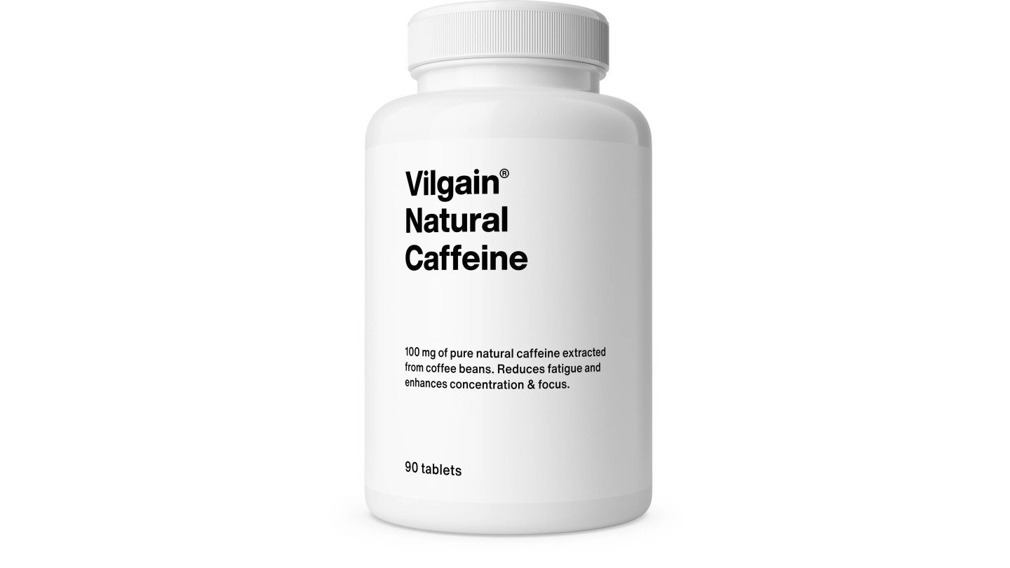 Vilgain Přírodní Kofein - 90 tablet