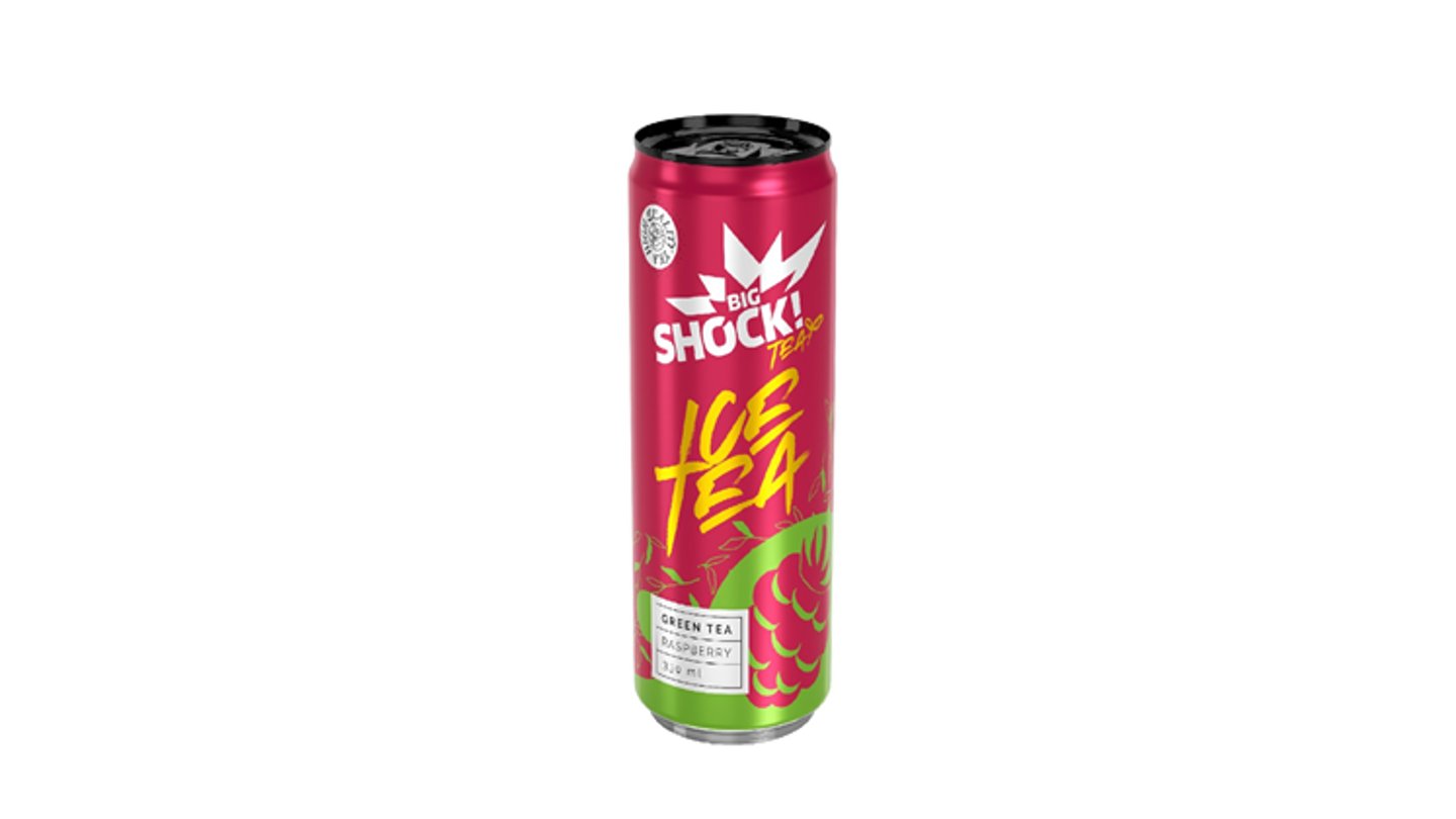Big Shock Ice Tea malina