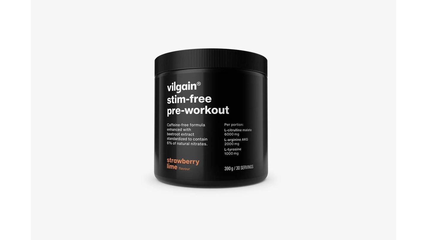 Pre-Workout bez stimulantů 3.0 - jahoda a limetka