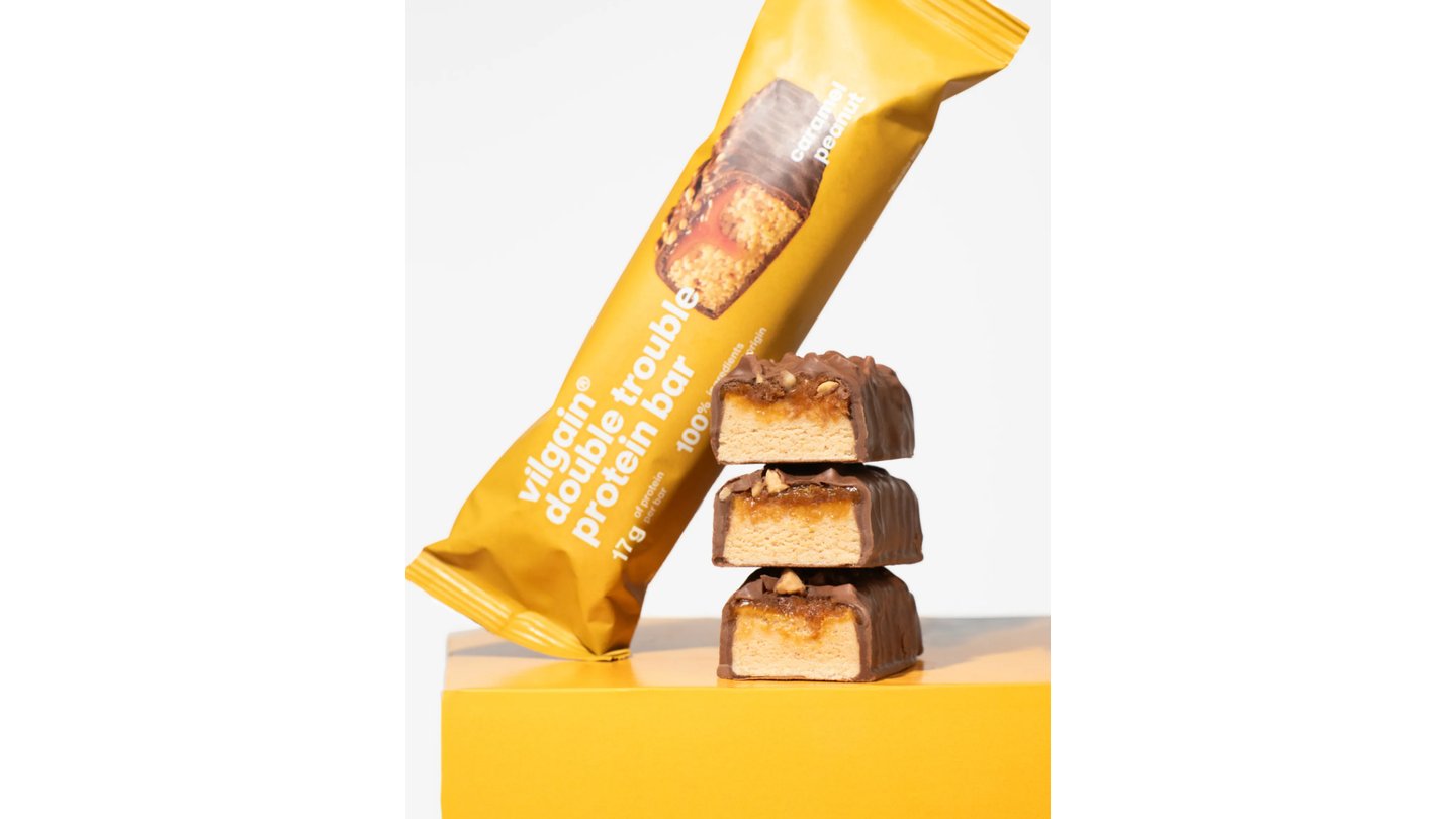 Protein bar - Arašídy se slaným karamelem