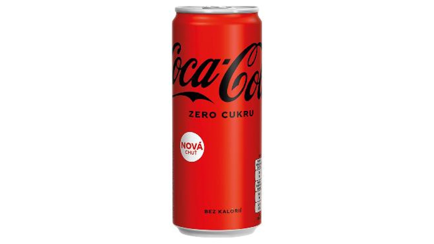 Coca-Cola Zero 0,33 l plech