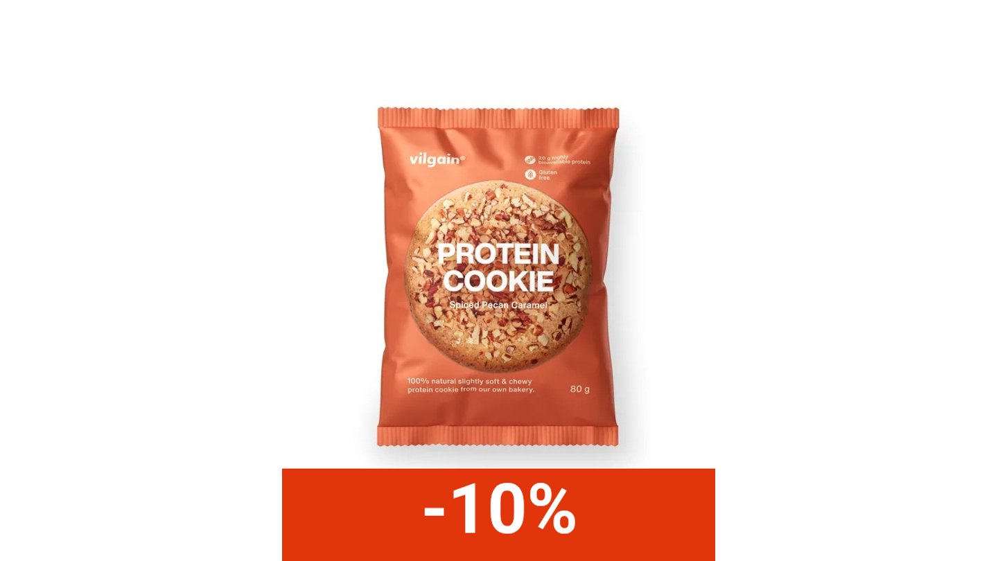 Protein Cookie - spiced pecan caramel