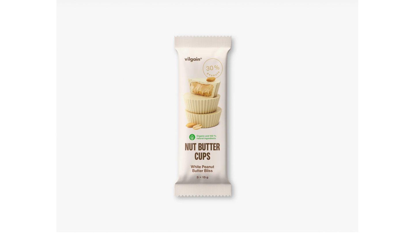 Nut Butter Cups - bílá čokoláda s arašídovým máslem