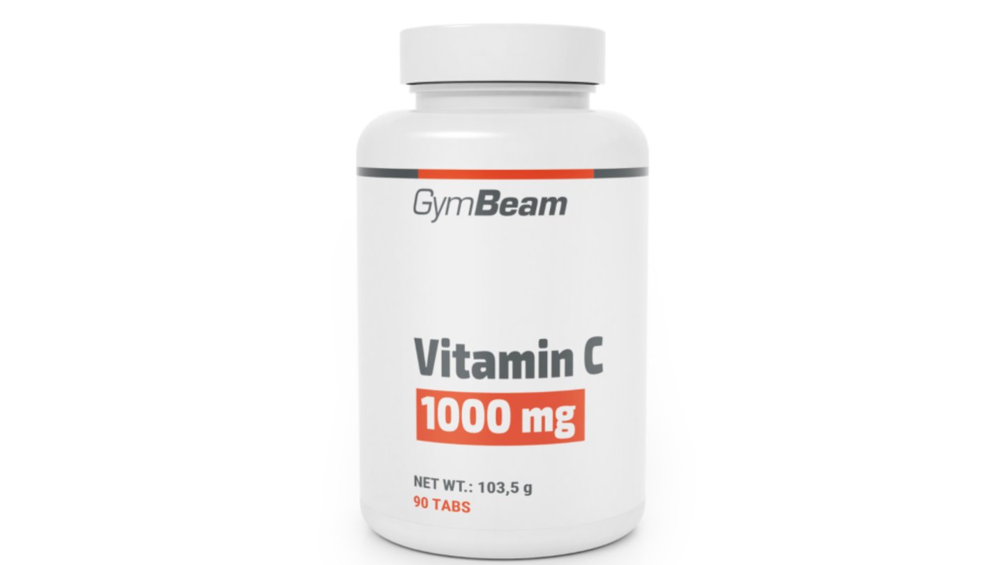 Vitamín C 1000 mg - GymBeam - 90 kapslí