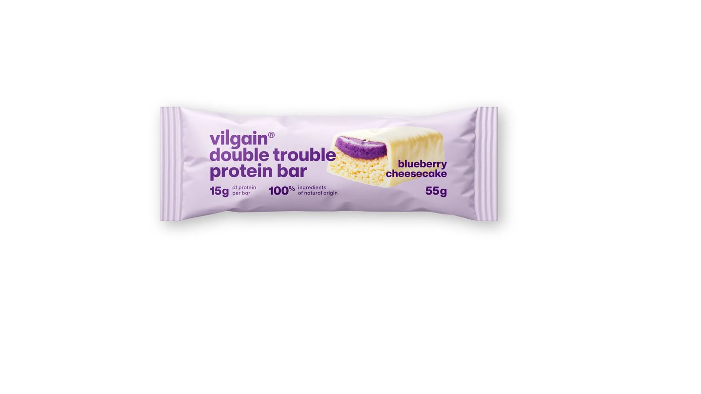 Protein Bar - Borůvkový cheesecake