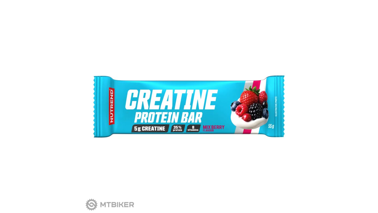Creatine Protein Bar - Mix berry v jogurtové polevě