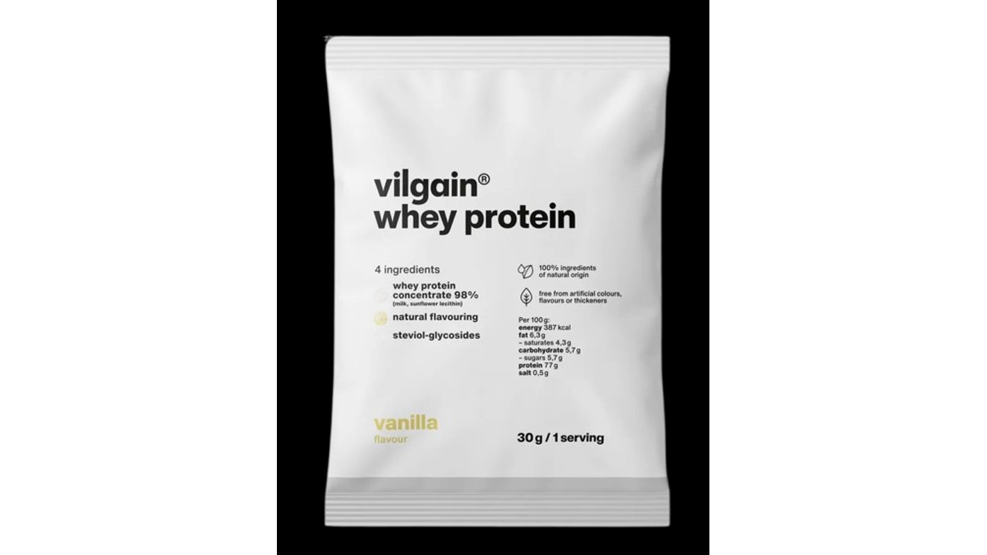 Vilgain Whey Protein vanilka 30 g