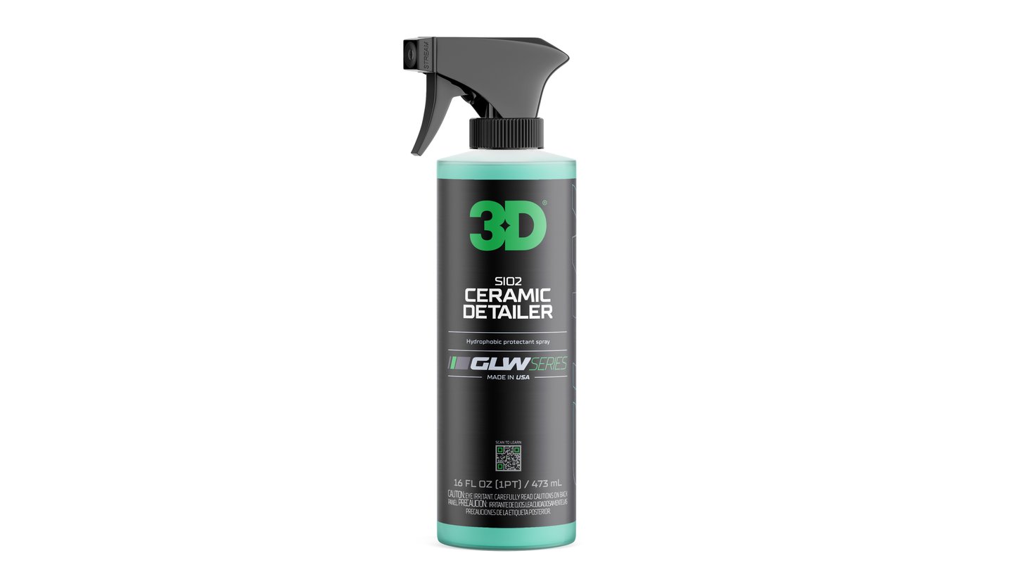 KERAMICKÝ DETAILER S KŘEMÍKEM  NA LAK - 3D GLW SERIES SiO2 CERAMIC DETAILER 473 ml
