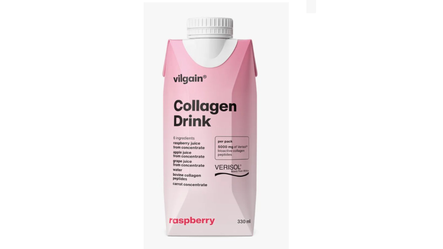 Vilgain Collagen Drink malina