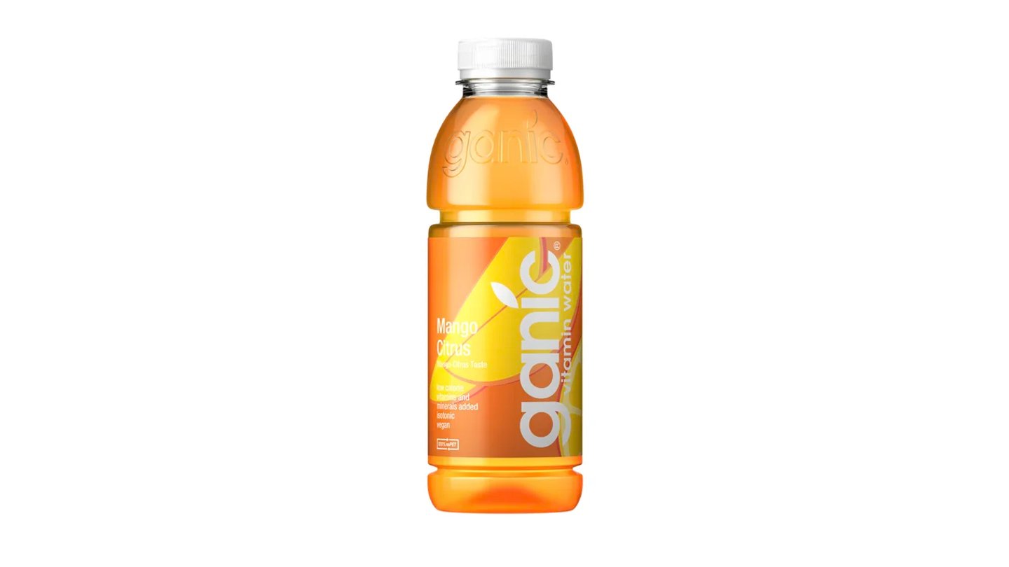 GANIC Vitamínová voda - Mango Citrus 500ml