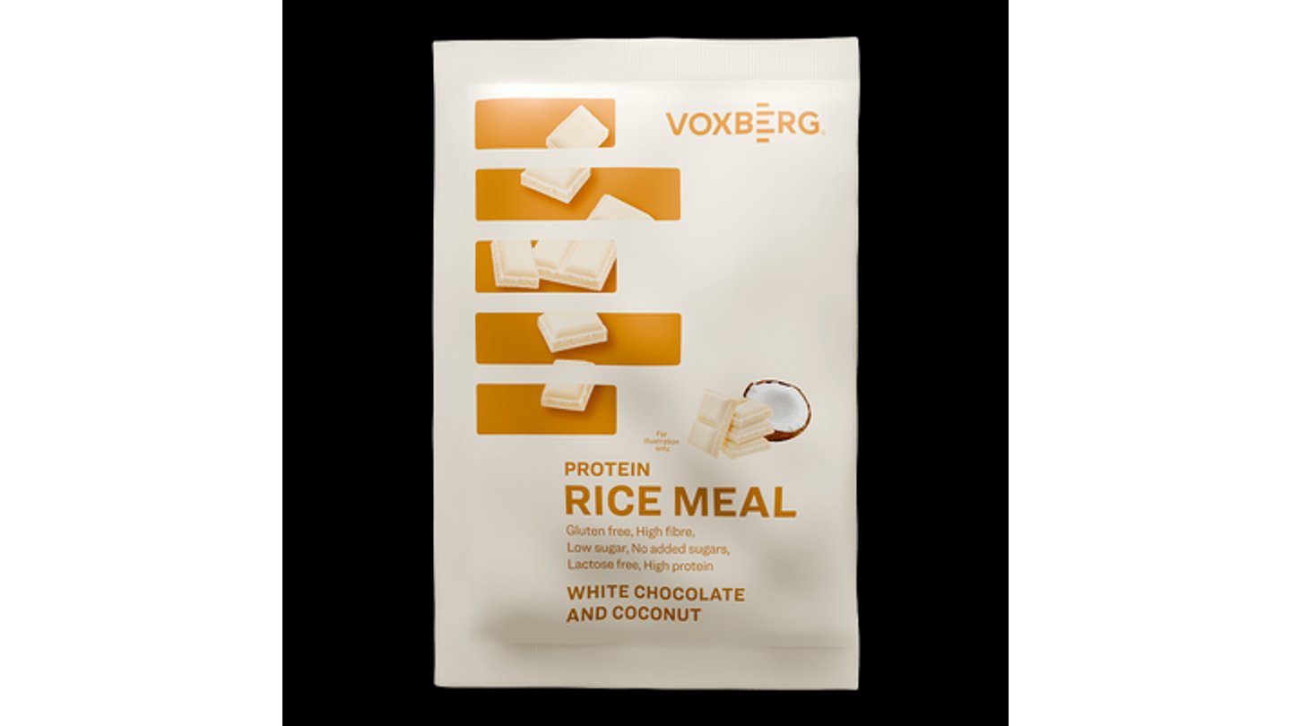 Voxberg Rice meal - White chocolate & Coconut