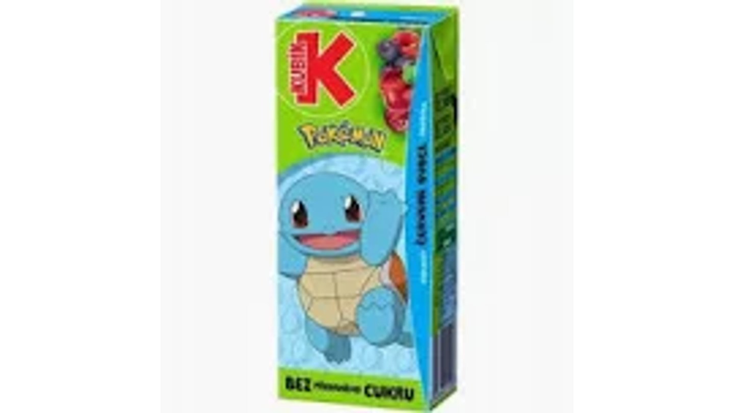 Kubík Pokémon červené ovoce