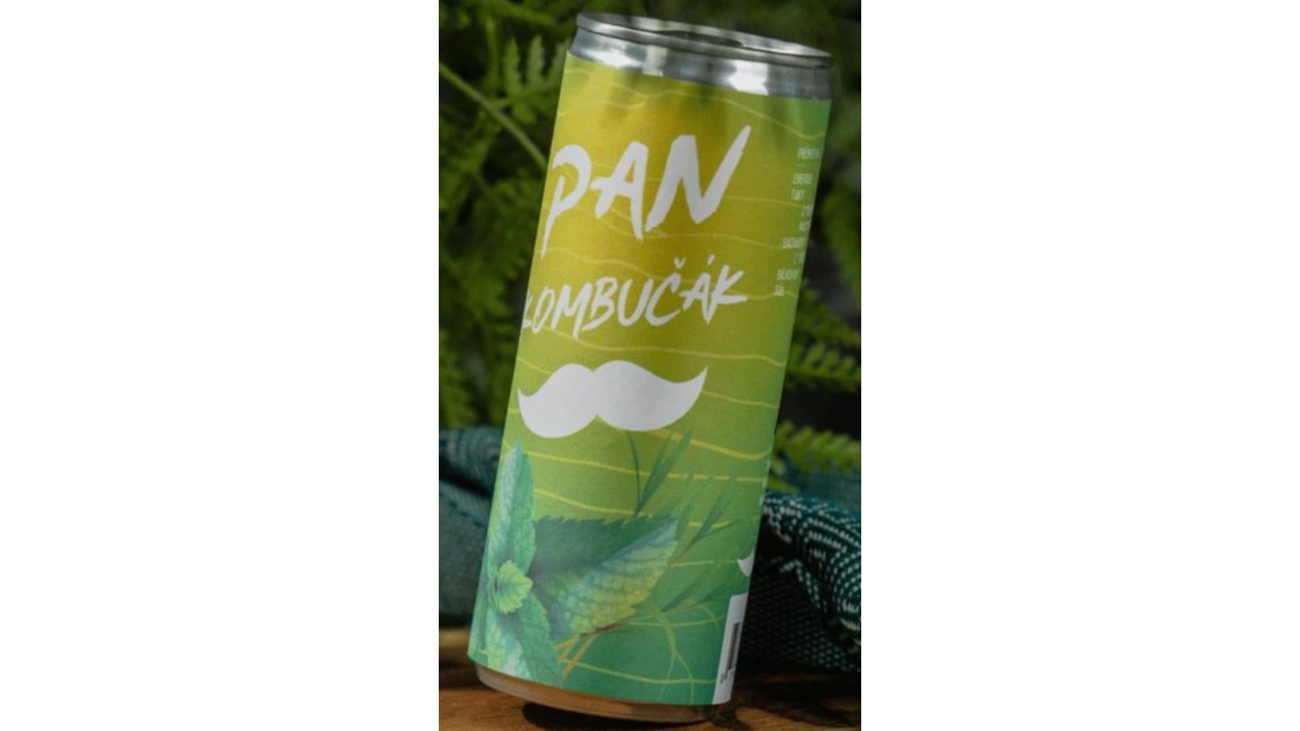 Pan Kombučák Máta & Lemon Grass