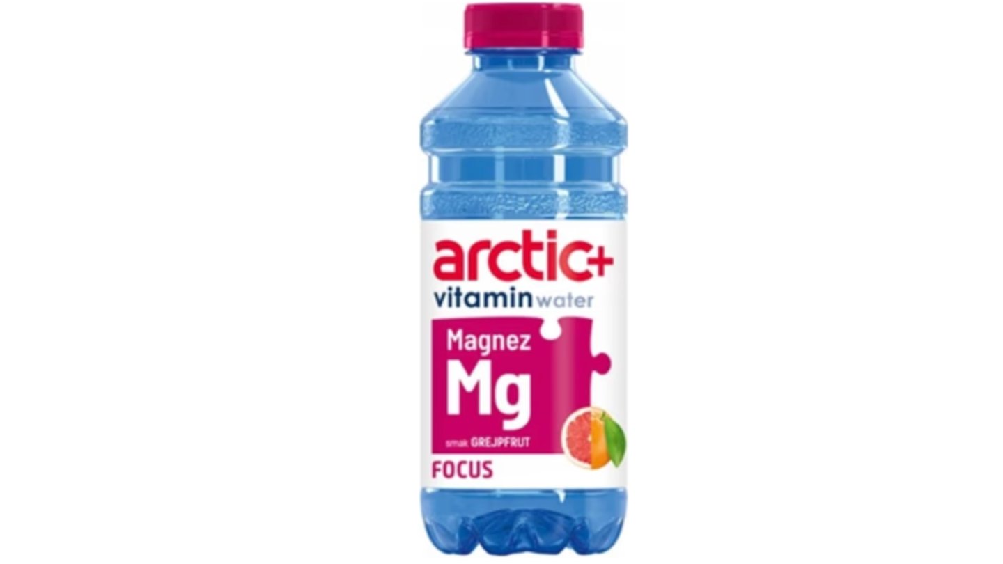 Arctic + Focus Vitamínová voda s hořčíkem a grapefruitovou příchutí 