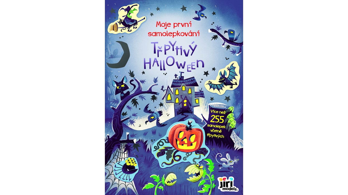 Samolepkový sešit - Halloween