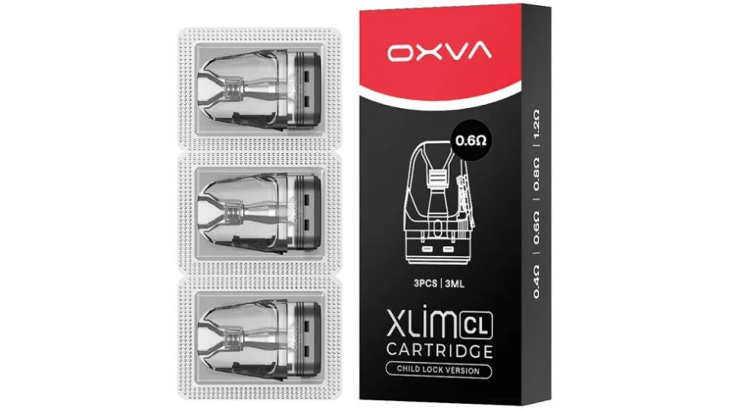 OXVA XLIM CL/V3 POD TOP FILL CARTRIDGE 0,6OHM 2ML 3 kusy